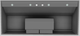 Vent-A-Hood® 54" Gunsmoke Wall Mounted Range Hood-3