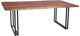 Porter International Designs Manzanita Harvest 82" Dining Table with Double U Base-0