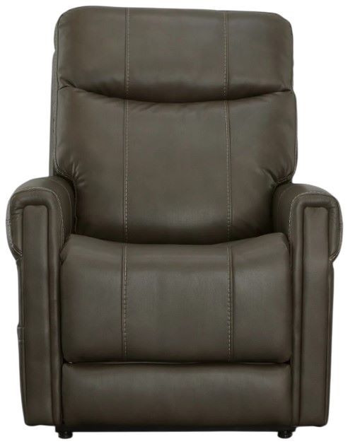 Flexsteel® Jenkins Brown Power Lift Recliner with Power Headrest and Lumbar-2
