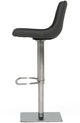 VIG Furniture Modrest Manning Gray Adjustable Stool-2
