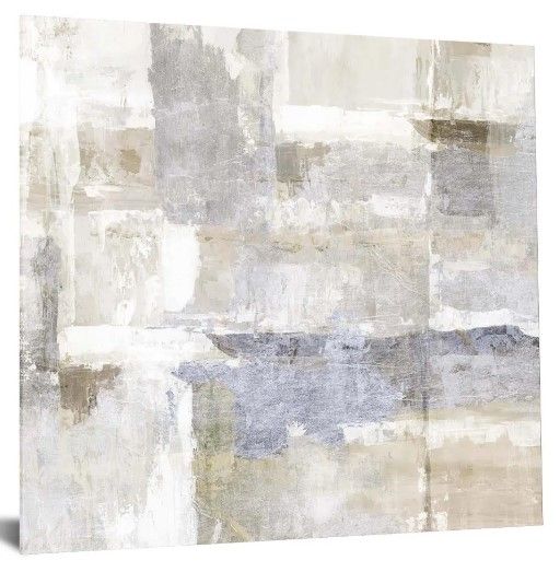 Classy Art Style 24 Floating Tempered Glass with Foil Wall Art-1