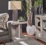 aspenhome® Avery Loft Limestone End Table-3