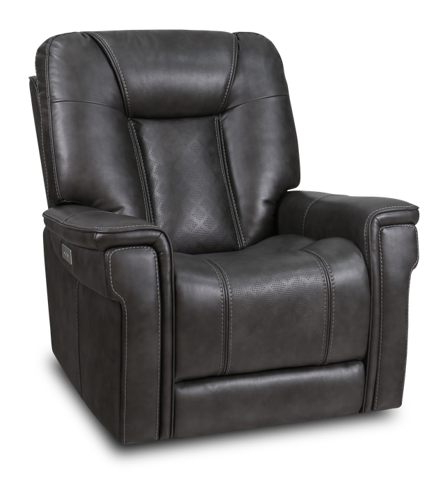 モーリー グレイグ Moto Motion Nick Gray Power Recliner | Miskelly Furniture