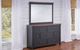 A-America® Stormy Ridge Bedroom Chicory/Slate Black Dresser-2