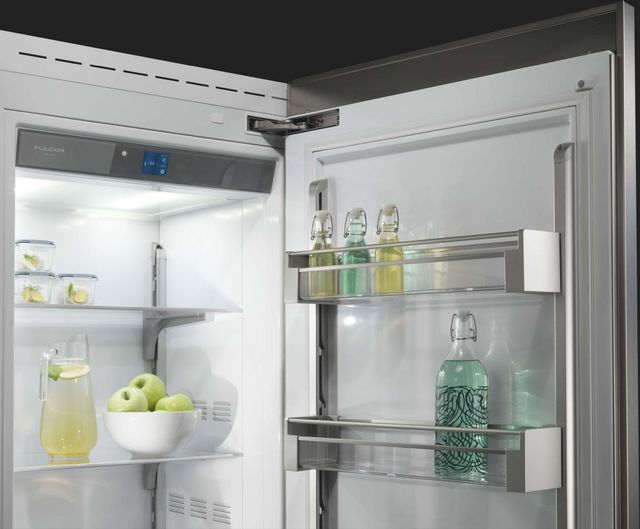 Fulgor Milano 30 in. 17.4 Cu. Ft. Stainless Steel Built In Column Refrigerator-1
