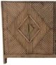 Million Dollar Rustic Old West Brown 4-Door Diamond Console-1