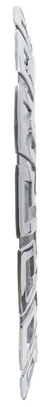 A & B Home Nickel Cut Out Mirror-3