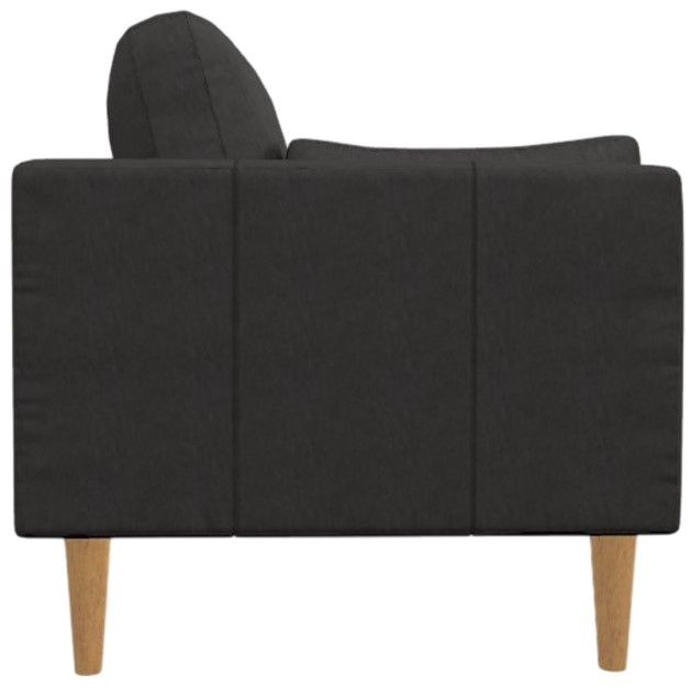 Best® Home Furnishings Customizable Trafton Leather Sofa with Honey Birch Legs-2