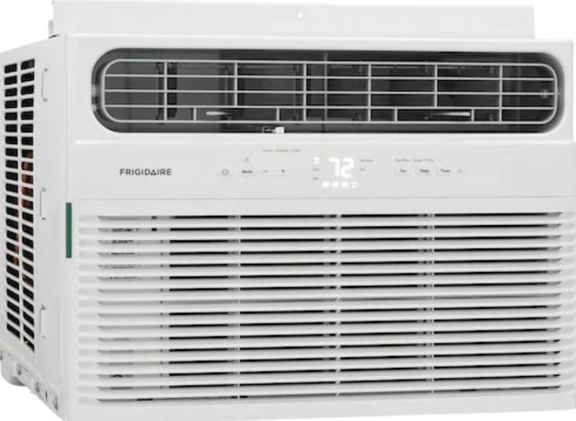Frigidaire® 8,000 BTU White Window Room Air Conditioner with Supplemental Heat-0