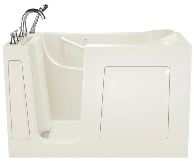 American Standard Gelcoat Linen 30” x 60” Walk-In Bathtub with Air Spa System - Left Hand Door and Drain-0