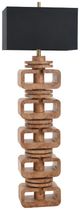 Harp & Finial® Vonte Natural Burl Floor Lamp-0