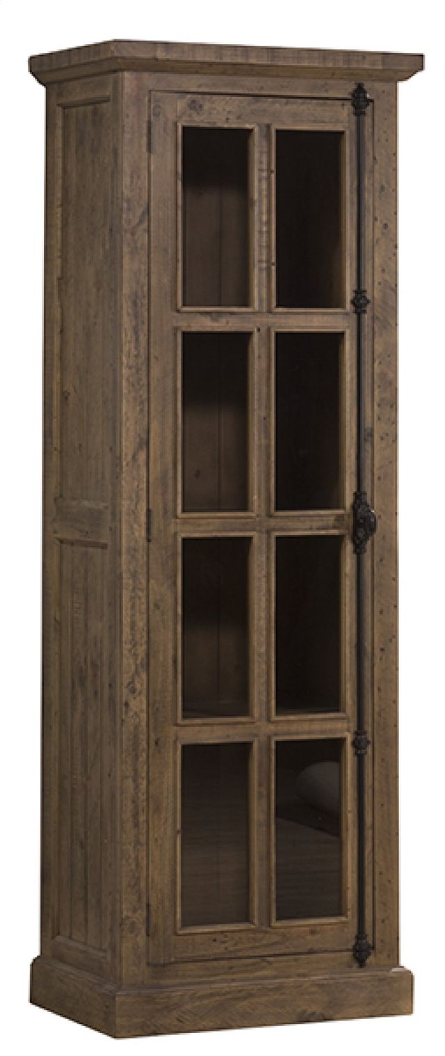 HH2 Home Tuscan Retreat® Aged Gray Tall Single Door Cabinet-0