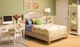 Najarian Furniture Paris Pearl Upholstered Panel Bed-1