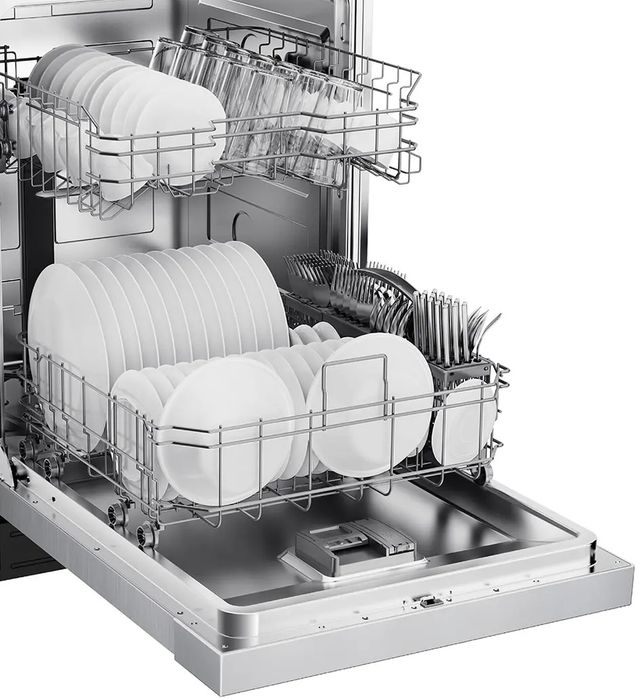 Midea® 24" Stainless Steel Front Control Built In Dishwasher -2