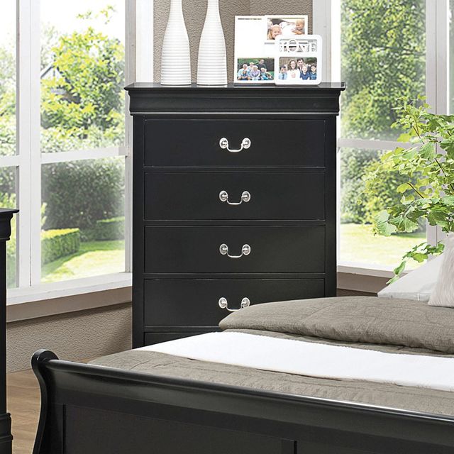 Coaster® Louis Philippe Black Chest-2