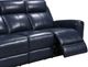 Leather Italia™ Cambria Jonathan Blue Power Reclining Sofa-1
