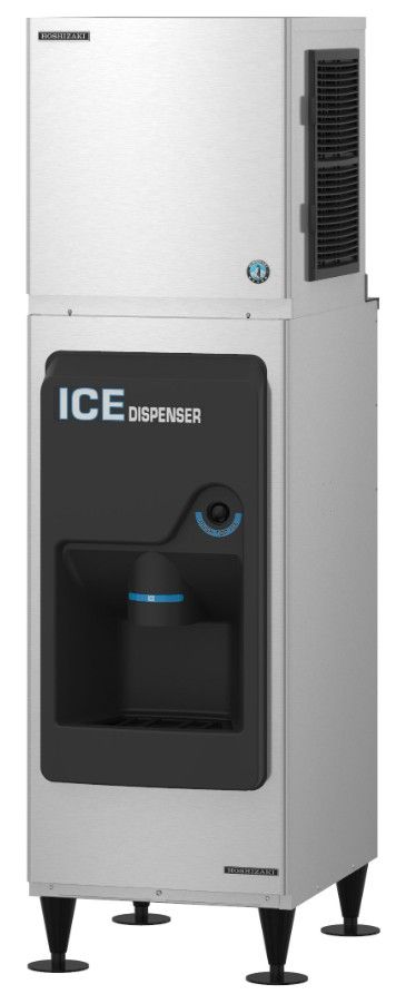 Hoshizaki Crescent® Cuber 22" 449 lb. Stainless Steel Water-Cooled Modular Ice Maker-1