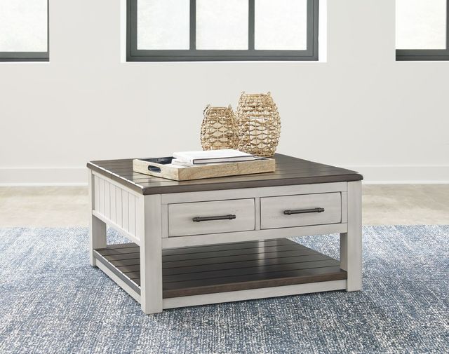 Signature Design by Ashley® Darborn Brown/Gray Lift Top Cocktail Table-1