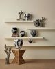 Currey & Company Inoue Black/Off White Medium Vase-5