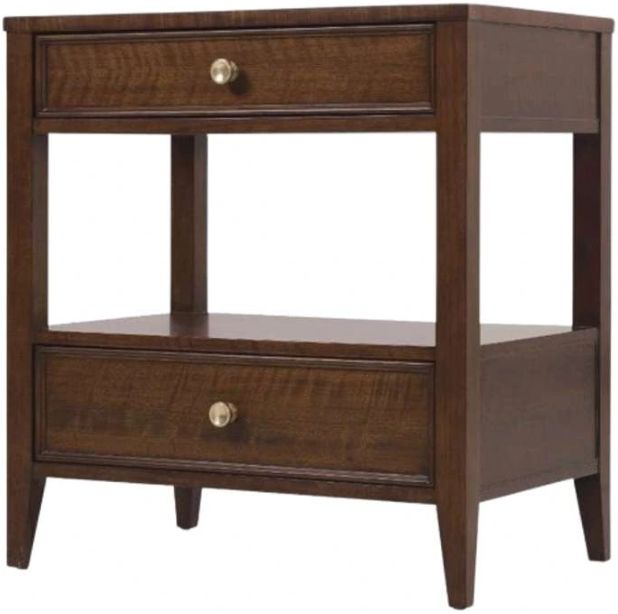 Hooker® Furniture Archives Classic Walnut 2-Drawer Nightstand-3