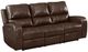 New Classic® Home Furnishings Linton Brown Power Reclining Sofa-0