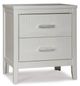 Signature Design by Ashley® Olivet 5-Piece Silver Full Panel Bed Set-5