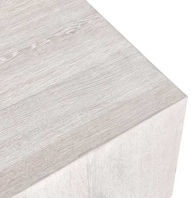 Classic Home Layne White 42" Square Coffee Table-3