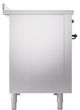 Ilve® Nostalgie II Noblesse 48'' Stainless Steel Pro Style Induction Range with Burnished Trim-2