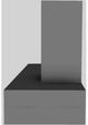 Vent-A-Hood® 48" Gunsmoke Contemporary Wall Mounted Range Hood-1