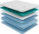 Diamond Mattress® Dreamstage 2.0 Gilded 12" Gel Memory Foam Firm Tight Top California King Mattress-2