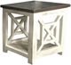 Vintage Furniture Triple X End Table-0