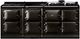 AGA™ R7 210 Classic Cast Iron 83" Pewter Pro Style Dual Fuel Range-0