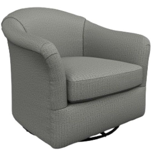 Best® Home Furnishings Customizable Darby Swivel Glider Barrel Chair-0