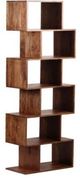 Porter International Designs Portola Walnut 6-Cube Bookcase-0