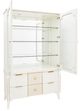 Michael Amini® La Marisia Creamy Pearl Display Cabinet-3