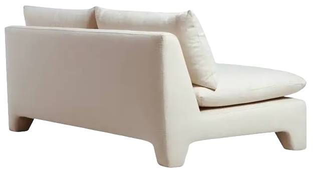 Moe's Home Collection Estelle Cream Sofa-3