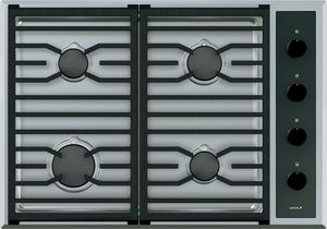 Wolf 30" Natural Gas Stainless Steel Transitional Cooktop