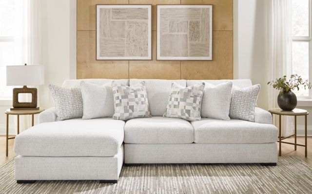 Signature Design by Ashley® Wynncroft Manor 2-Piece Chalk Left-Arm Facing Sectional and Chaise-1