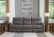 Signature Design by Ashley® Next-Gen Durapella 3-Piece Slate Power Reclining Sectional-1
