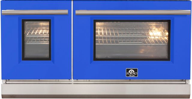 FORNO® 48" Cobalt Blue Range Door-0