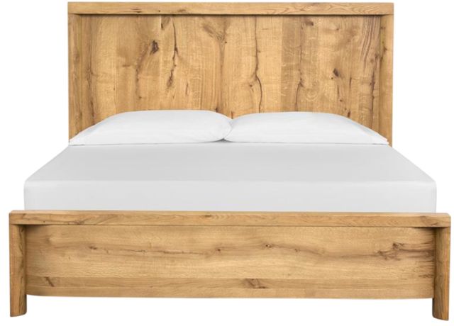 Magnussen Home® Laramie Honey Wheat King Panel Headboard-2