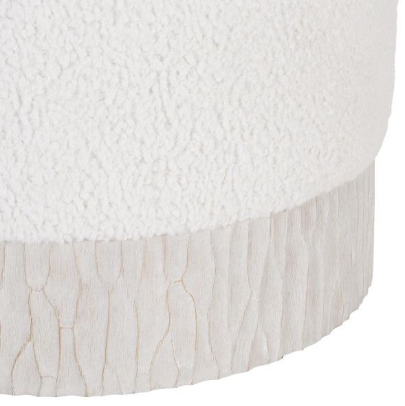 Bernhardt Solaria Weathered Bone/White Accent Ottoman-3