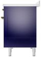 Ilve® Nostalgie II Series 48" Midnight Blue Pro Style Induction Range-4