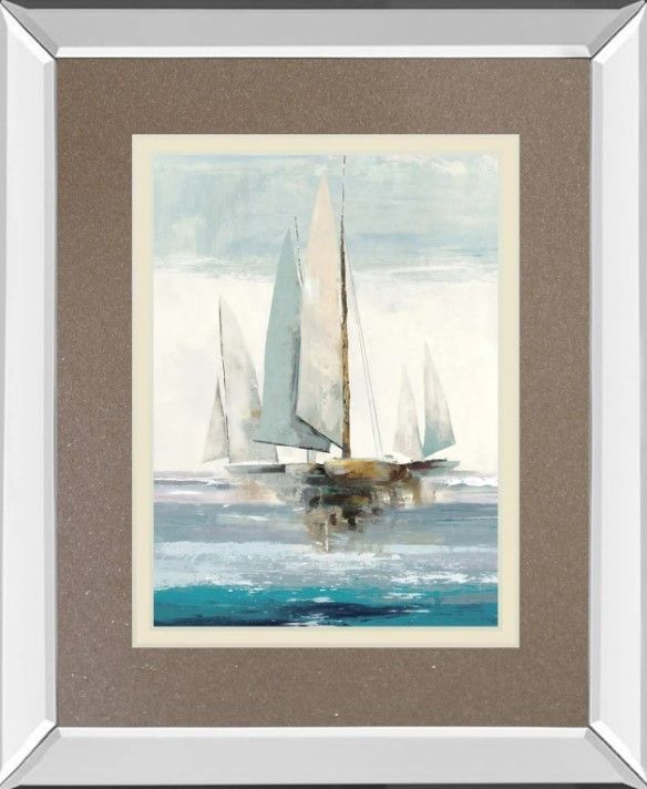 Classy Art Quiet Boats by Allison Pearce Wall Art-0