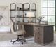 Hooker® Furniture EC Bali Harvest/Gunmetal Executive Swivel Tilt Chair-1