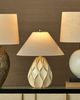 Currey & Company Edgemoor Beige/Dark Brown Table Lamp-4
