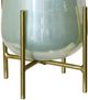 StyleCraft Ird Milky Green/Gold Hurricane with Stand-2