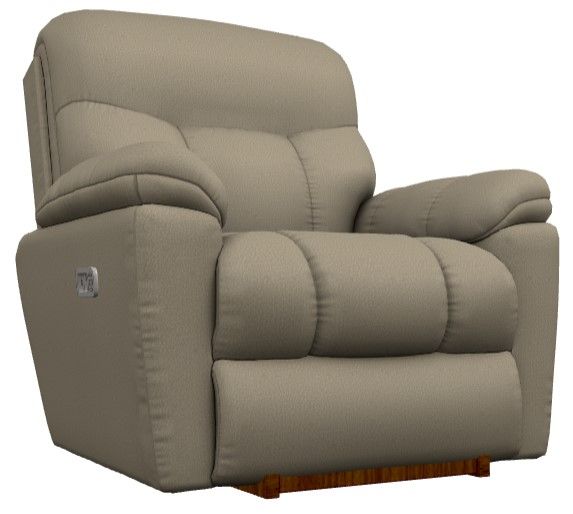 La-Z-Boy® Morrison Sable Power Rocking Recliner with Headrest-0