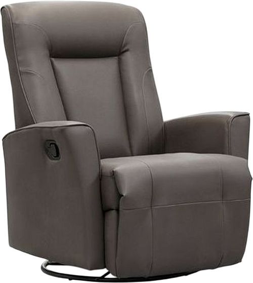 Fauteuil inclinable à bascule glissant manuel de Elran L0812 - Gris foncé