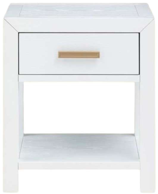 Winners Only® Fresno White 20" Nightstand-1